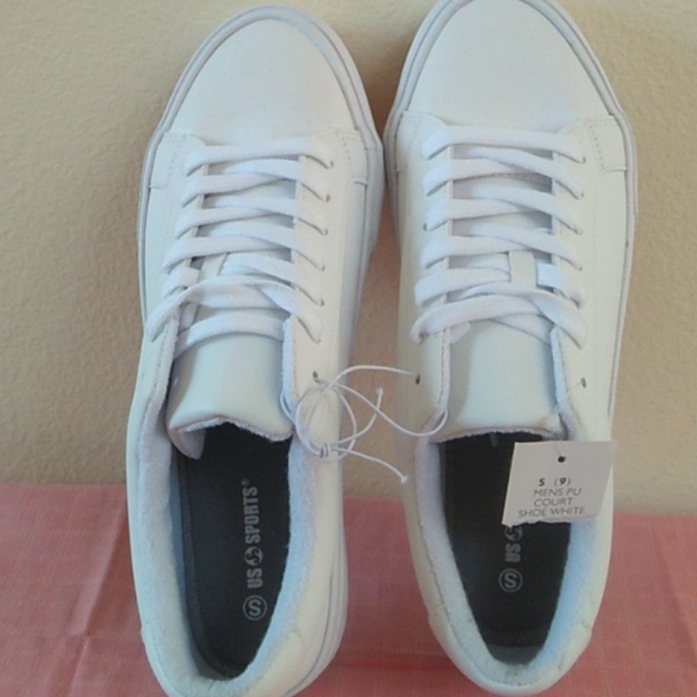 Men's White Sneakers